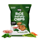 BRB Rice Popped Chips Jalapeno Tomato, 48 Grams