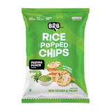 BRB Rice Popped Chips Pudina Punch, 48 Grams