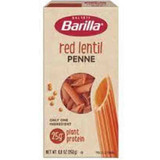 Barilla Red Lentil Penne, 250 Grams