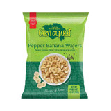 Garvi Gujarat Pepper Banana Wafer, 180 Grams