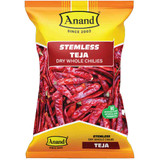 Anand Teja Stemless Whole Chilli, 100 Grams