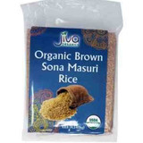 Jiva Org Brown Sona Masuri Rice, 4 Lb