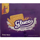Ebm Gluco 6 Half Rolls, 72.8 Grams