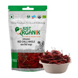 Just Organik Org Whole Red Chilli, 100 Grams
