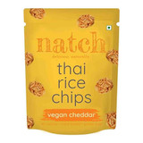 Natch Thai Rice Chips Vegan Cheddar, 25 Grams