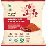 Organic Tattva Org Red Chilly Powder, 7 Oz
