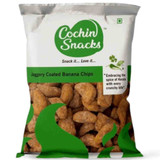 Cochin Jaggery Coated Banana Chips, 340 Grams
