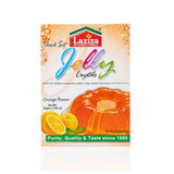 Laziza Jelly Crystals Orange, 85 Grams
