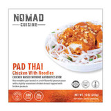 Nomad Cusine Pad Thai Chicken Noodles Frozen, 10 Oz