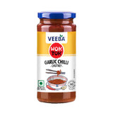 Veeba Wok Tok Garlic Chilli Chutney, 250 Grams