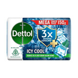 Dettol Icy Cool Soap, 150 Grams