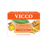 Vicco Turmeric Sandal Bathing Bar, 100 Grams