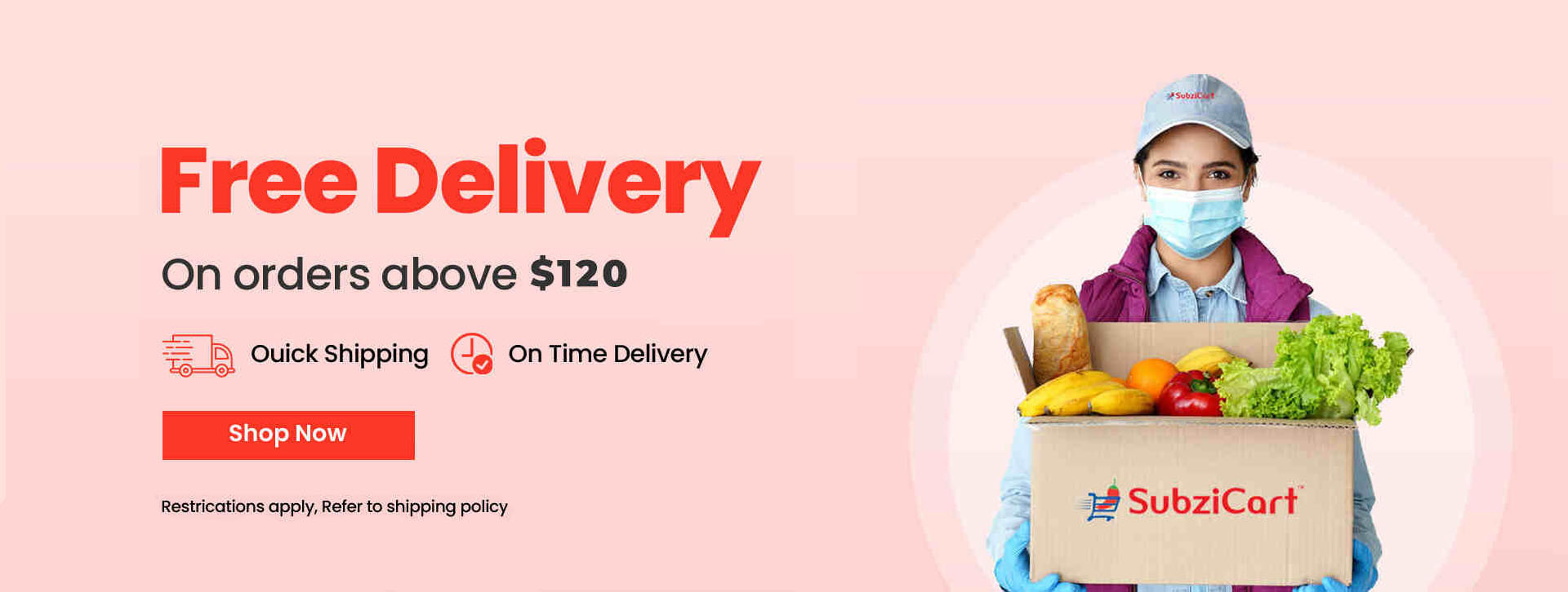 Free Delivery - Bannner