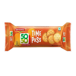 Britannia 50-50 Timepass, 40 Grams