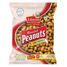 Jabsons Spicy Masala Roasted Peanuts, 150 Grams