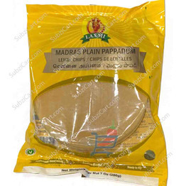 Laxmi Madras Pappadum, 200 Grams