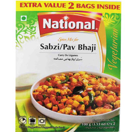 National Sabzi/Pav Bhaji Spice Mix, 100 Grams