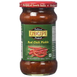 Udupi Red Chilli Pickle, 10.5 Oz