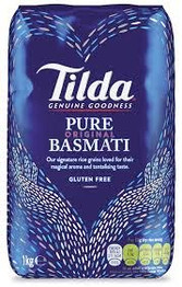 Tilda Basmati Rice Bag 20 Lb