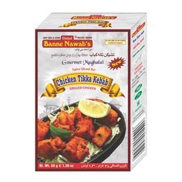 Banne Nawab's Chicken Tikka Kebab Masala Powder, 38 Grams