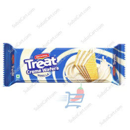 Britannia Treat Cream Wafers Vanilla, 150 Grams