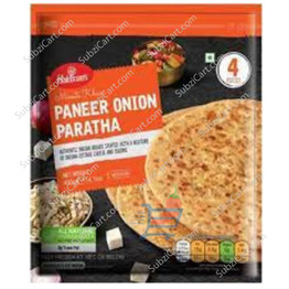 Haldiram's Paneer Onion Paratha Frozen, 400 Grams