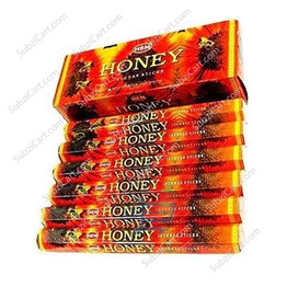 Hem Honey Incense Sticks, 1Box Of 6