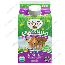 Organic Valley Half And Half Frozen, 473 ML