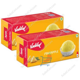 Vadilal Orange Pineapple Ice Cream, 1 Lit