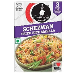 Chings Secret Schezwan Masala Pouch, 100 Grams (Pack Of 3)