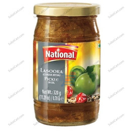 National Lasoora Cordia Pickle, 320 Grams