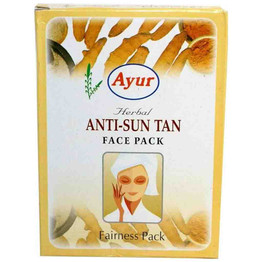 Ayur Anti Sun Tan Face Pack, 100 Grams