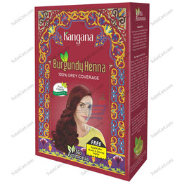 Kangana Burgundy Henna, 60 Grams