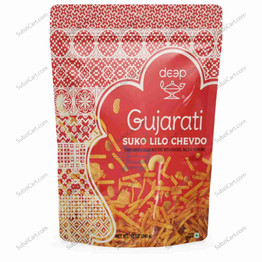 Deep Gujarati Suko Lilo Chevdo Frozen, 340 Grams
