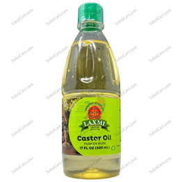 Laxmi Castor Oil, 17 Oz