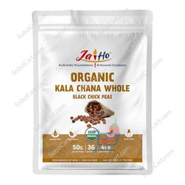 JaiHo Organic Kala Chana Whole, 4 Lb