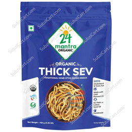 24 Mantra Org Thick Sev, 150 Grams