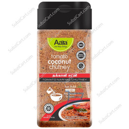 Aara Tomato Coconut Chutney, 220 Grams
