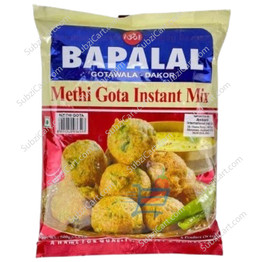 Bapalal Methi Gota Instant Mix, 500 Grams