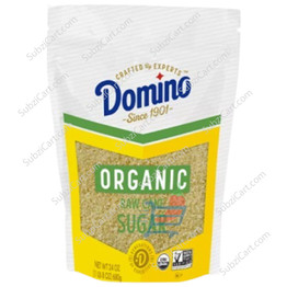 Domino Organic Raw Suger, 24 Oz