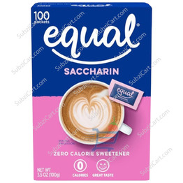 Equal Saccharin, 100 Pack