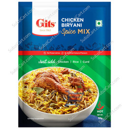 Gits Chicken Biryani Spice Mix, 50 Grams