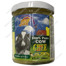 Joy Pure Cow Ghee, 8 Oz