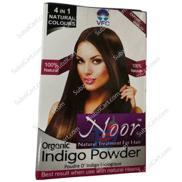 Noor Organic Indigo Powder, 100 Grams