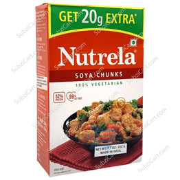 Nutrela Soya Chunks, 220 Grams