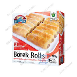 Al Safa Borek Rolls Frozen , 375 Grams