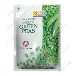 Ashoka Indian Green Peas Frozen, 908 Grams