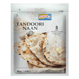 Ashoka Tandoori Naan Frozen, 5 Pc, 426 Grams