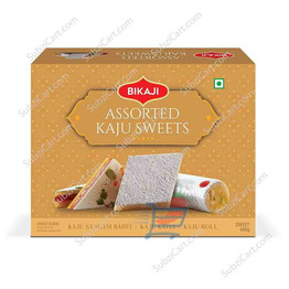 Bikaji Kaju Sweets Frozen, 12 Oz