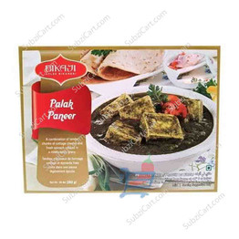 Bikaji Palak Paneer Frozen, 283 Grams